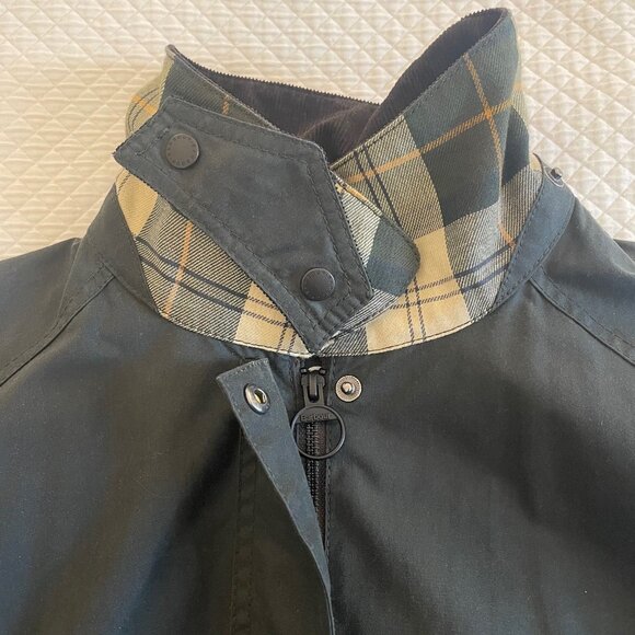 Barbour Beadnell Waxed Cotton Jacket 1X / US16-18 - Picture 5 of 10